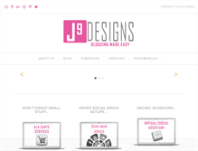 Tablet Screenshot of j9designs.net